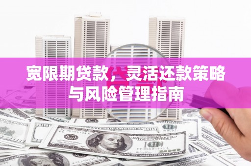 东兴宽限期贷款，灵活还款策略与风险管理指南