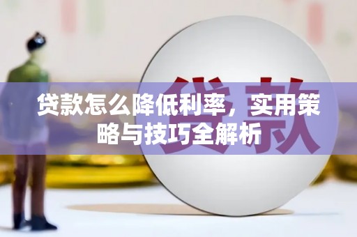 东兴贷款怎么降低利率，实用策略与技巧全解析