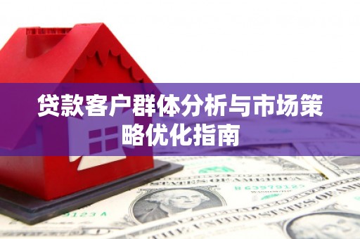 东兴贷款客户群体分析与市场策略优化指南