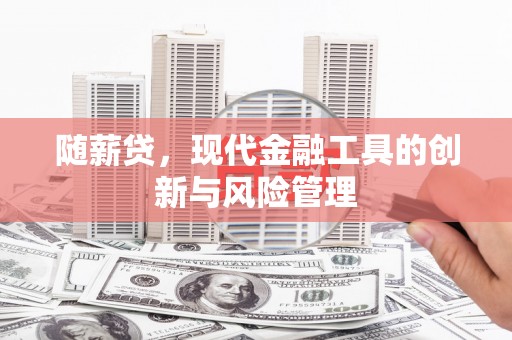东兴随薪贷，现代金融工具的创新与风险管理