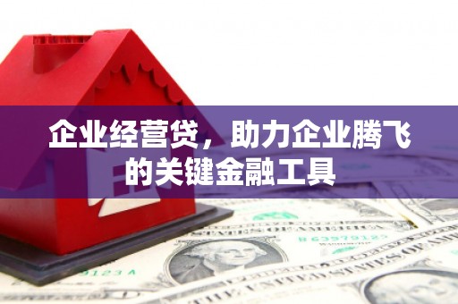 东兴企业经营贷，助力企业腾飞的关键金融工具