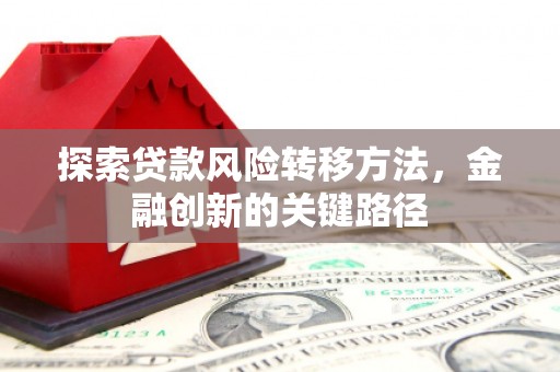 东兴探索贷款风险转移方法，金融创新的关键路径
