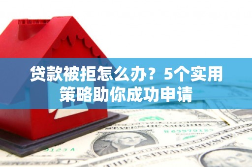 东兴贷款被拒怎么办？5个实用策略助你成功申请
