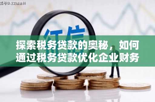 东兴探索税务贷款的奥秘，如何通过税务贷款优化企业财务