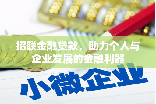 东兴招联金融贷款，助力个人与企业发展的金融利器
