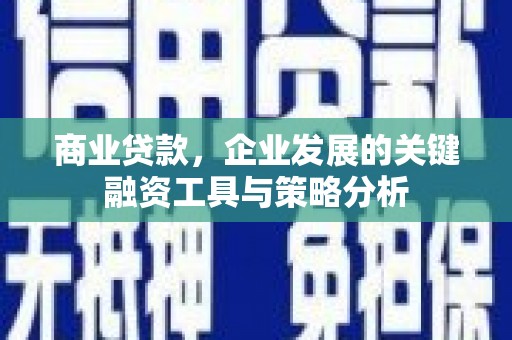 东兴商业贷款，企业发展的关键融资工具与策略分析