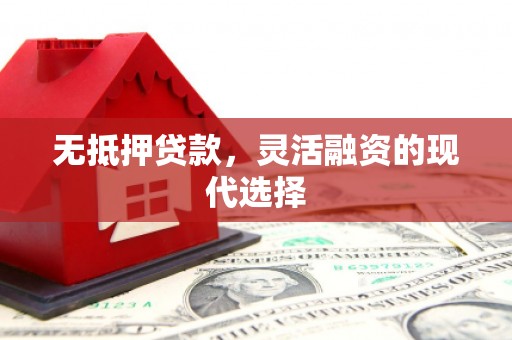 东兴无抵押贷款，灵活融资的现代选择