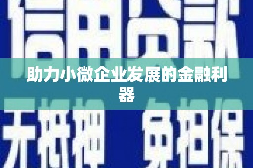 东兴助力小微企业发展的金融利器