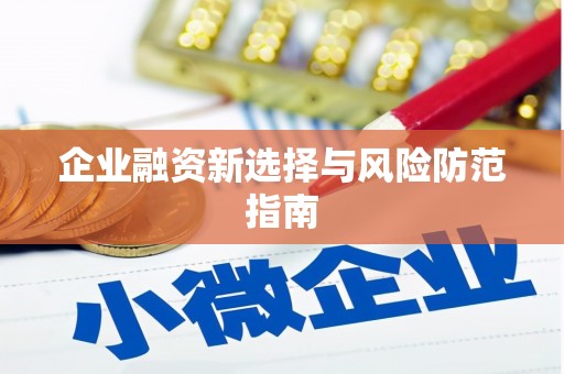 东兴企业融资新选择与风险防范指南