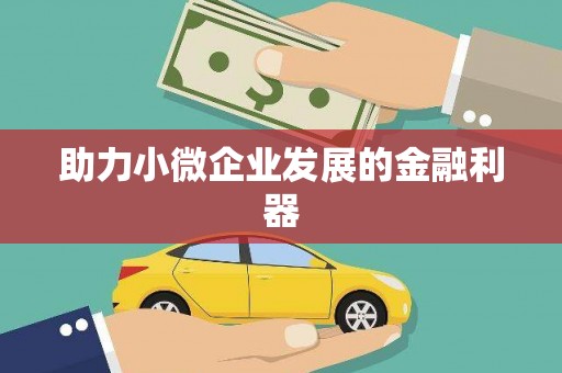 东兴助力小微企业发展的金融利器