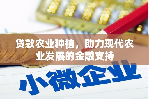 东兴贷款农业种植，助力现代农业发展的金融支持