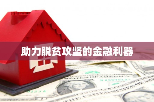 东兴助力脱贫攻坚的金融利器